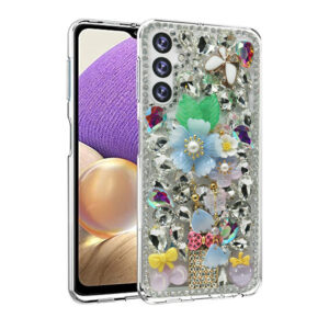 Bowtie Flower Rhinestone Case-A14 5G-307264