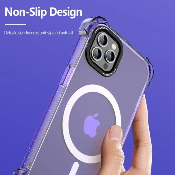 Anti-Gravity Translucent Magnetic Case-iPhone 13 Pro Max-738218 - Image 3