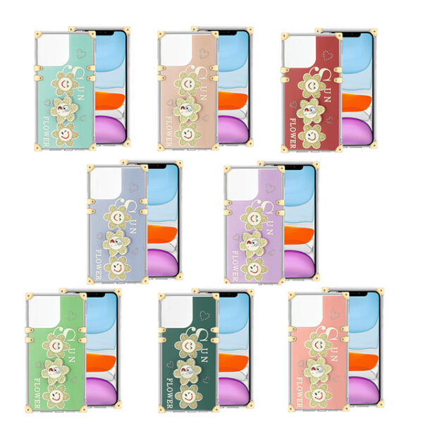 Square Sunflower Spinner Case-iPhone 13 Pro-737163 - Image 3