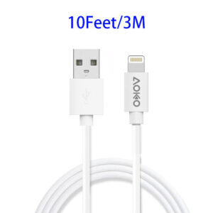AW035-10Feet USB Cable for iPhone-White