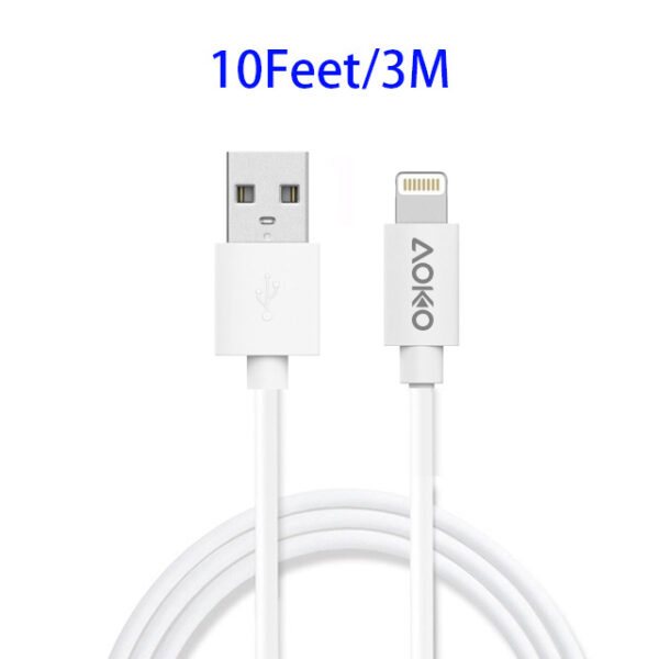AW035-10Feet USB Cable for iPhone-White