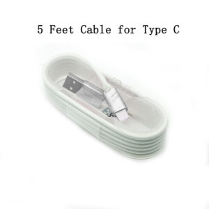 Click to enlarge AW250- 5FT Metal Tip Cable for Type C-Gold