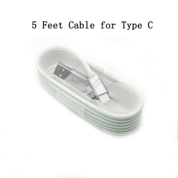 Click to enlarge AW250- 5FT Metal Tip Cable for Type C-Gold