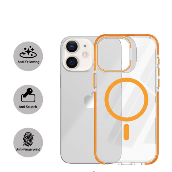 J2 Window Stand Clear Magnetic Case-iPhone 12/12 Pro-730231 - Image 5