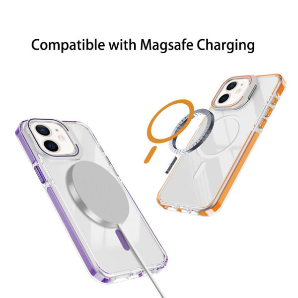 J2 Window Stand Clear Magnetic Case-iPhone 12/12 Pro-730231 - Image 4