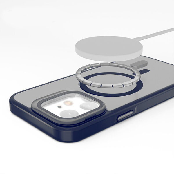 J3 Window Stand Matte Magnetic Case-iPhone 11-726230 - Image 2
